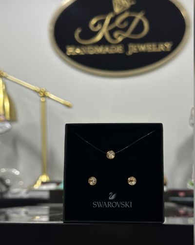 Комплект  с бижутерска корда - 7000