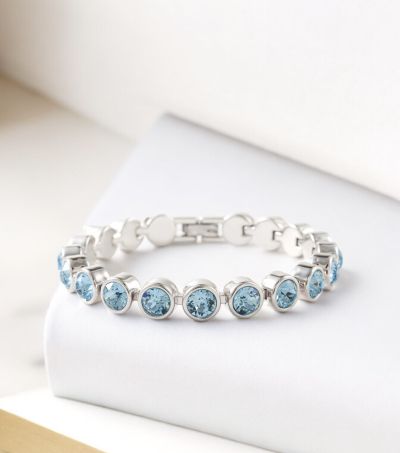 Гривна с кристали Сваровски